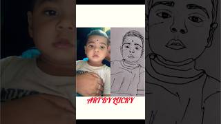 My Nephew Drawing Shortseasy drawing whatsapp status easy artCute baby drawing [upl. by Nyloj466]