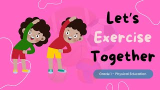 Let’s Exercise Together  Fun Moves for Kids 36 Years Old [upl. by Fortunia]