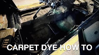 Learn How To Dye Carpet Like a Pro [upl. by Savina]