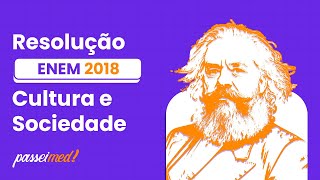 ENEM 2018  CULTURA E SOCIEDADE  Os trechos apresentam divergências conceituais entre [upl. by Uttica]