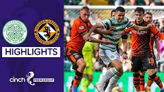 Celtic 11 Dundee United  Superb Harkes Header Earns Point For Tangerines  cinch Premiership [upl. by Lorain]