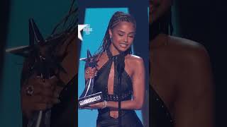 Tyla Is Too Cute While Accepting Award For Best International Act  BET Awards ‘24 [upl. by Alurta]