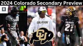 2024 Colorado Secondary Preview  Colorado Buffaloes Football [upl. by Shaner771]