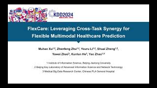 KDD 2024  FlexCare Leveraging Cross Task Synergy [upl. by Aniroz]