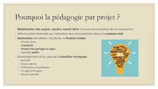 La Pédagogie par Projets [upl. by Otilegna403]