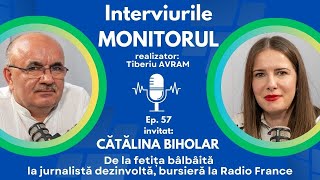 Cătălina Biholar de la fetița bâlbâită la jurnalistă dezinvoltă bursieră la Radio France [upl. by Madeline]