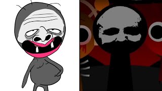 Incredibox Sprunki Horror Drawing Meme  Sprunki Horror [upl. by Oriaj112]