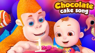 Chocolate Cake Song  Demu Gola Nursery Rhymes amp Kids Songs  Cartoon Animation [upl. by Hannahsohs]