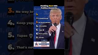 Ranking Best USA Politics Moments 🦅 shorts [upl. by Anjela]