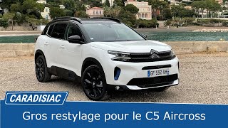 Essai  Citroën C5 Aircross 2022  un VRAI restylage [upl. by Ydennek216]