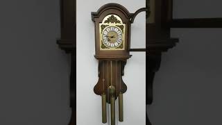 DUGENA Wanduhr Pendeluhr 3 Gewichte Westminster Viertelschlag [upl. by Elmore]