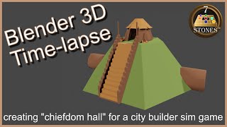 Blender 3D Timelapse quotChiefdom Hallquot [upl. by Elianora767]