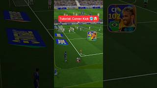 Tutorial Corner Kick 🥶🤯 efootball efootball2025 gameplay gaming shorts shortsfeed [upl. by Aicercul]