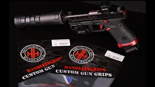 Handle It Grips Custom Gun Grip Installation and Review for Glock Frames [upl. by Rep]