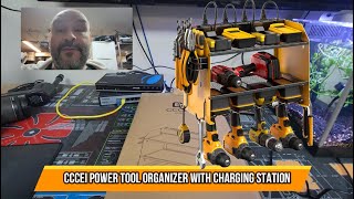 CCCEI Power Tool Organizer with Charging Station [upl. by Masson666]