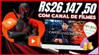 Canal de Filmes e Séries Monetiza no Youtube O SEGREDO DOS DIREITOS AUTORAIS [upl. by Booze813]