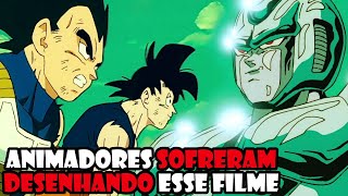 ESSE FOI O FILME MAIS TRABALHOSO DE DRAGON BALL Z arte pura [upl. by Aznofla]