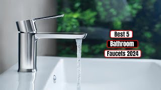 Best 5 Bathroom Faucets of 2024  Luxury Bathroom Faucets [upl. by Yukio645]