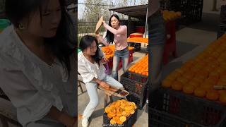 Amazing Persimmon Fruit Cutting  Persimmon Fruit amp Rural Farmer Activites shorts fruit ytshorts [upl. by Hike]