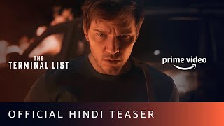 The Terminal List  Official Hindi Teaser  Chris Pratt Constance Wu Taylor Kitsch  July 1 [upl. by Najtsirk]