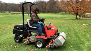 Jacobsen Greens King IV Plus Reel mower  For Sale  Online Auction [upl. by Caril]