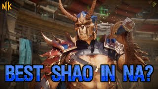 Is this the BEST Shao Kahn in NA First to 7 Grand Finals [upl. by Kinzer]