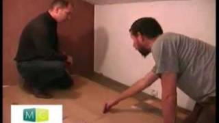 Pose parquet partie 12  laying of hardwood floors part 1 [upl. by Neelrahc]