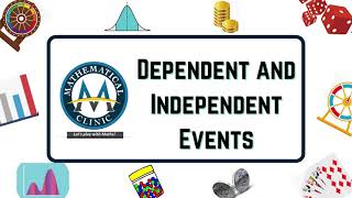 Dependent and Independent EventsDependent and Independent Events in Probability [upl. by Niuqram]