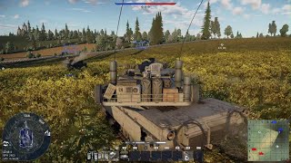 War Thunder M1A1 Abrams Gameplay 3 [upl. by Suoicserp485]