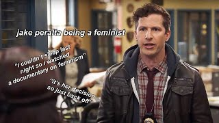 jake peralta being a feminist for three minutes  brooklyn nine nine [upl. by Eymaj]