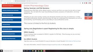 DMACC Low Tuition Online Pharmacology Class  How to Register Summer 2023 [upl. by Churchill]