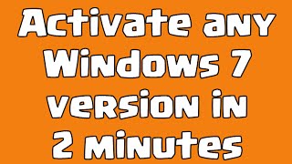 Windows 7 Activator by DAZ Download [upl. by Ainattirb]