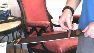 How to use a Leather Strop [upl. by Anagrom]