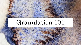 Granulation 101  EVERYTHING you should know about granulating watercolors to create STUNNING art [upl. by Dixie1]