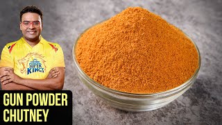 Gun Powder For Idli Dosa  How To Make Idli Podi  Indian Culinary League  Varun Inamdar [upl. by Airliah]