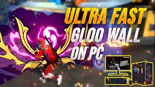 Free Fire Pc Fast Gloo Wall Tricks I Without Macro Fast Gloo Wall Free Fire I Pc Fast Gloo Wall [upl. by Galatia]