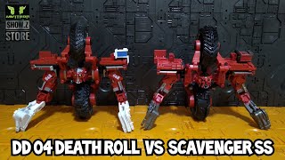 Review Transformers DampD DD04 Crushed Slag KO Scavenger Studio series 55 Devastator Javitron Showz [upl. by Shipley]