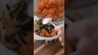 Poke Bowl shorts cooking [upl. by Nnyliram]