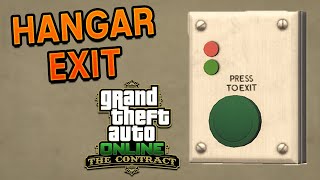 How To Unlock The Hangar Doors in Vehicle Recovery Security Contract  GTA 5 Online Contract DLC [upl. by Viola]