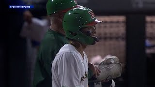 Hawaii baseball uses 10 pitchers to shut out scrappy Chaminade as Jordan Donahue extends hitting st [upl. by Spurgeon]