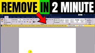 Easy Steps to Remove Get Genuine Office Notification  Say Goodbye to Annoying Alerts [upl. by Saturday688]