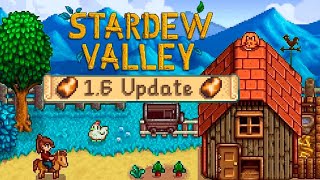 Stardew Valley 16 Update Gameplay New Map amp Joja Playthrough Part 1 [upl. by Airetas508]