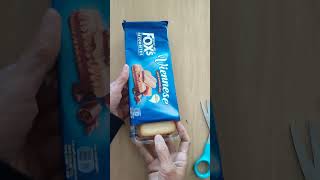 Foxs Viennese Chocolate Biscuits satisfying snacks shorts [upl. by Tutt]