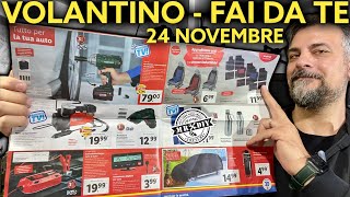 Volantino Parkside Lidl fai da te 24 novembre 2022 Avvitatore a percussione Mini compressore [upl. by Naoma]