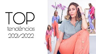 5 TOP Tendências de moda 20212022  PRIMAVERA VERÃO [upl. by Laveen]