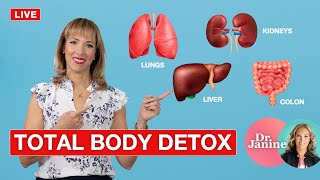 How to do a Total Body Detox  Dr Janine Live [upl. by Llemrej]