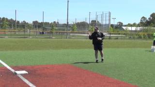 Fielding Drills Receiving a Throw at a Base  Tag Play  Coaching Youth Baseball amp Softball [upl. by Frere]