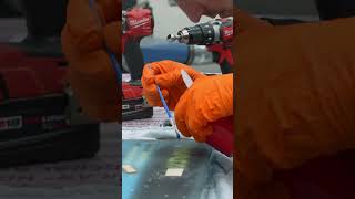 Delicate drilling in epoxy [upl. by Ladd]