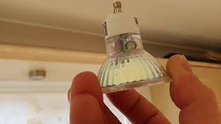 How to change a faulty GU10 Light bulb Electrician in Corby electricianincorby [upl. by Sabine422]