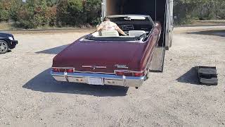 Transport Truck Loading  1966 Impala SS 202409  Oct 10 2024 [upl. by Peisch]